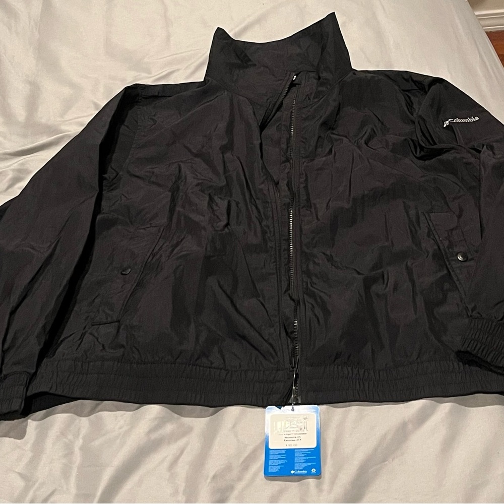 Columbia Women’s Classic Black Windbreaker